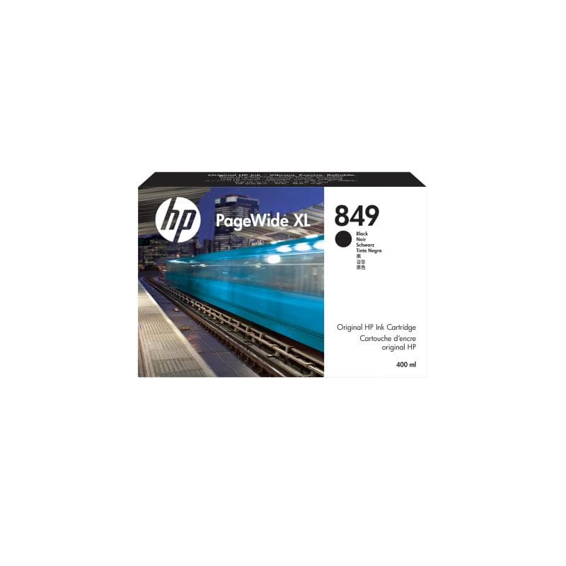 HP 849 400-ml Black PageWide XL Ink Crtg