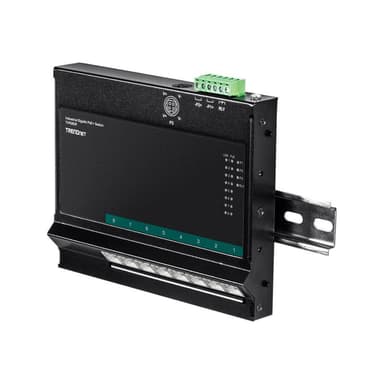 TRENDNET Industrie Switch 8 Port Gbit Unman. PoE+ FA Metall