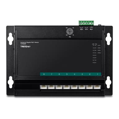 TRENDNET Industrie Switch 8 Port Gbit Unman. PoE+ FA Metall