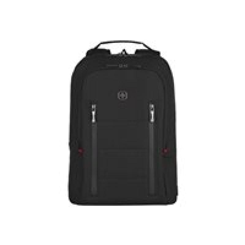 WENGER Notebook Rucksack City Traveler Passend für maximal: 39,6 cm (15,6″) Schwarz