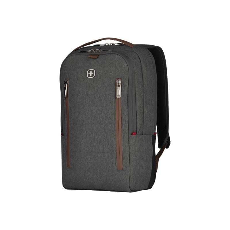 WENGER Notebook Rucksack City Upgrade Passend für maximal: 39,6 cm (15,6″) Grau