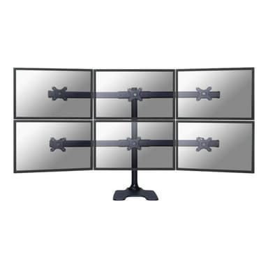 NEOMOUNTS Tischhalterung für sechs Flachbildschirme bis 27″ (69 cm)