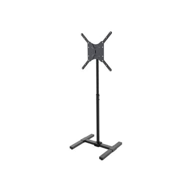 NEOMOUNTS Bodenständer für Flachbild TV/Monitor bis 55″ (140 cm), Höhenverstellbar - Schwarz