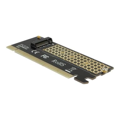 DELOCK PCI Express x16 Card to 1 x NVMe M.2 Key M - Speicher-Controller - 1 Sender/Kanal - M.2 Card