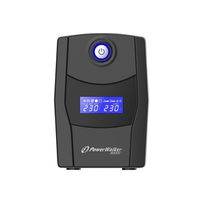 BLUEWALKER PowerWalker VI 800 STL Line-Interaktiv 800VA 2AC-Ausgänge Tower Schwarz Unterbrechungsfre