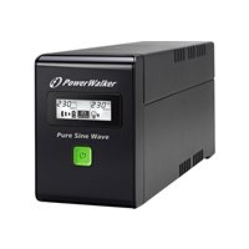 BLUEWALKER PowerWalker VI 600 SW FR Unterbrechungsfreie Stromversorgung (UPS) 600 VA 2 AC-Ausgänge L
