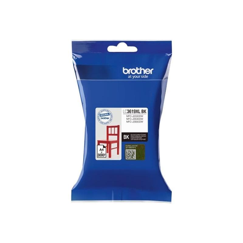 BROTHER LC3619BK 3000pg for DCP/MFC-J2330/3530/3930 (LC3619XLBK)