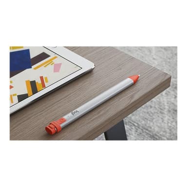 LOGITECH Crayon - Digitaler Stift - kabellos - Intense Sorbet - für Apple 10.5-inch iPad Air (3rd ge