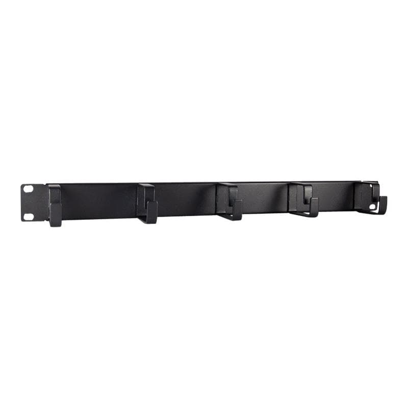 INTERTECH Inter-Tech 19″ Kabelführungsleiste 5-fach Ring, 1 HE offen