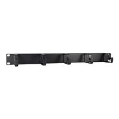 INTERTECH Inter-Tech 19″ Kabelführungsleiste 5-fach Ring, 1 HE offen