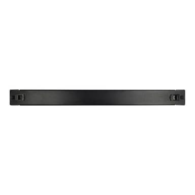 INTERTECH Inter-Tech 19″ Blindplatte, schwarz 1HE, geklippt