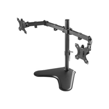 TECHLY Schreibtischhalterung für 2 Displays 13-32″ mit Stand