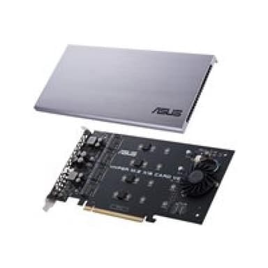 ASUS HYPER M.2 X16 CARD V2 - Schnittstellenadapter - M.2 - Expansion Slot to M.2 - M.2 Card - 128 Gb