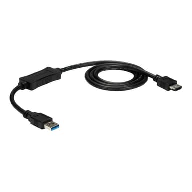 STARTECH.COM 80cm USB 3.0 auf eSATA Festplatten / HDD / SSD / ODD Kabel - S-ATA 6Gb/s