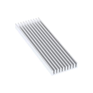 INLINE - Festplattenkühler - Silber (33955K)