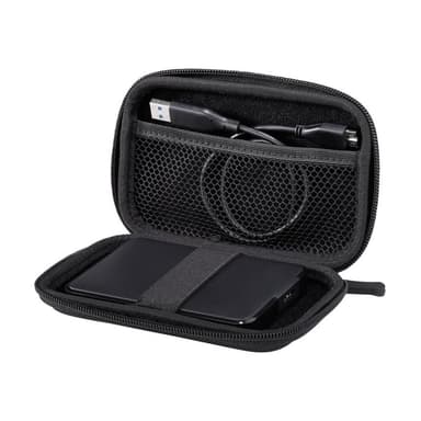 HAMA EVA Bag - Tasche für portable HDD - ethylene vinyl acetate (EVA) - Schwarz