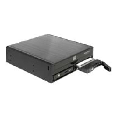 DELOCK 5.25″ Mobile Rack for 1 x 5.25″ Slim Drive + 2 x 2.5″ SATA HDD / SSD - Gehäuse für Speicherla