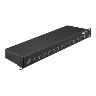 DELOCK 19″ Industrie Hub 13 x USB 3.1 Gen 1 Typ-A