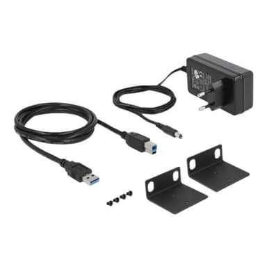 DELOCK 19″ Industrie Hub 13 x USB 3.1 Gen 1 Typ-A