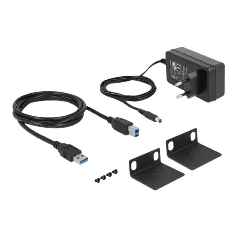 DELOCK 19″ Industrie Hub 13 x USB 3.1 Gen 1 Typ-A
