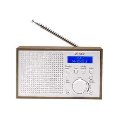 DENVER DAB-46 DAB+ Tischradio UKW Weiß