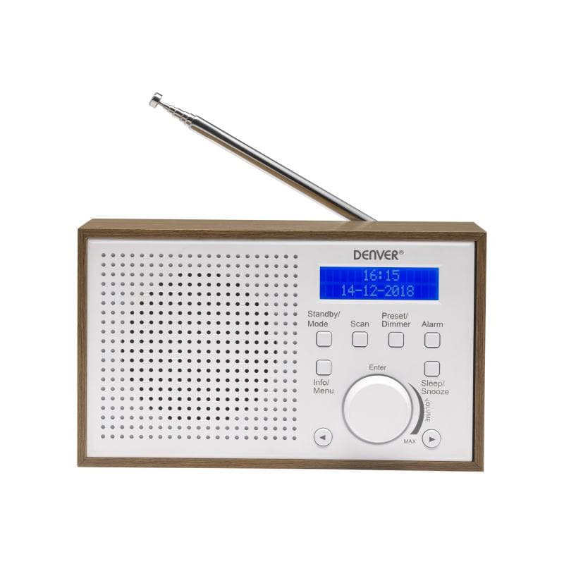 DENVER DAB-46 DAB+ Tischradio UKW Weiß