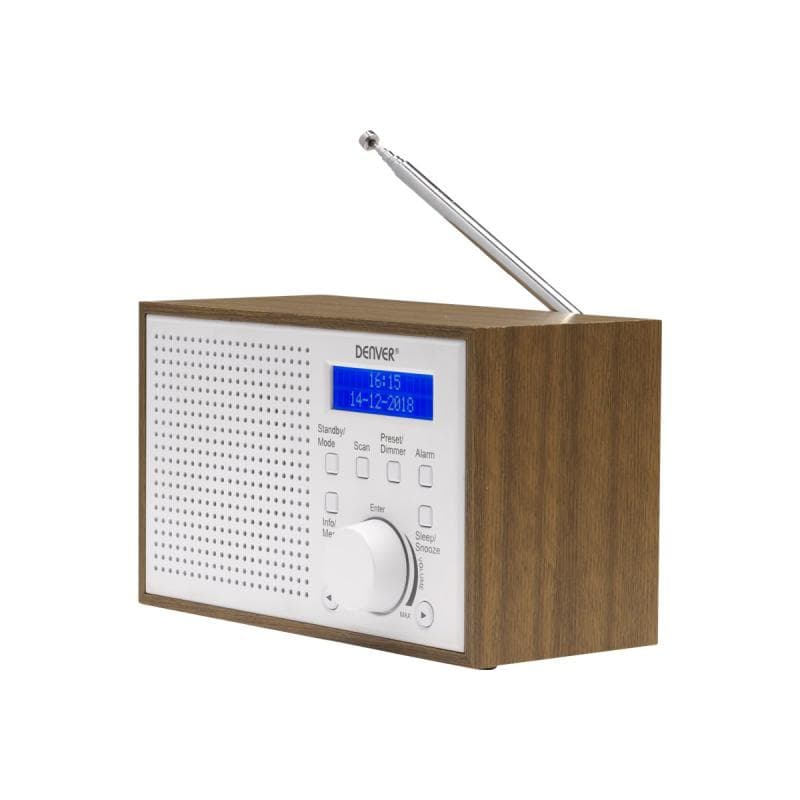 DENVER DAB-46 DAB+ Tischradio UKW Weiß