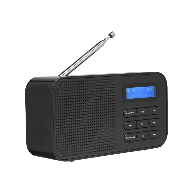 DENVER DAB-42 DAB+ Kofferradio UKW Schwarz