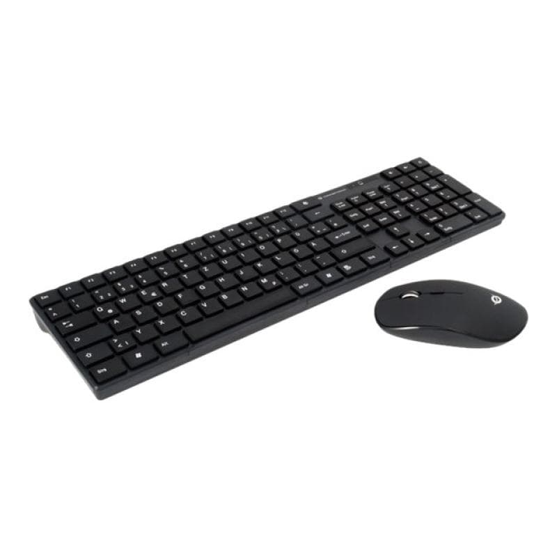 CONCEPTRONIC ORAZIO01IT Wireless Keyboard+Mouse,IT, schwarz