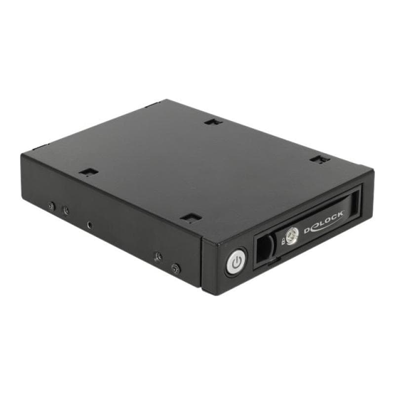 DELOCK 8,89cm 3,5Zoll Wechselrahmen für 1 x 6,35cm 2,5Zoll U.2 NVMe SSD oder SATA / SAS HDD / SSD