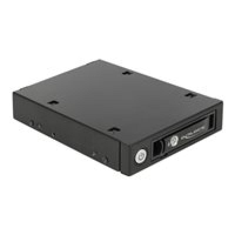 DELOCK 8,89cm 3,5Zoll Wechselrahmen für 1 x 6,35cm 2,5Zoll U.2 NVMe SSD oder SATA / SAS HDD / SSD