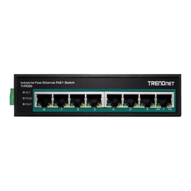 TRENDNET 8-PORT IND.FAST ETH POE+ SWITC