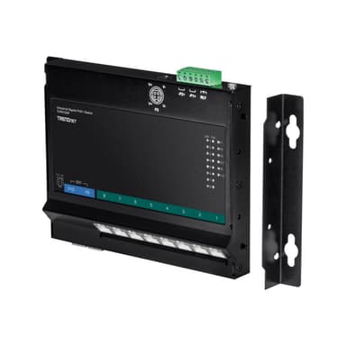 TRENDNET 10-P. IND.GB POE+WALL-MT SWITC