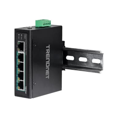 TRENDNET 5-PORT IND.FAST ETH POE+ SWITC