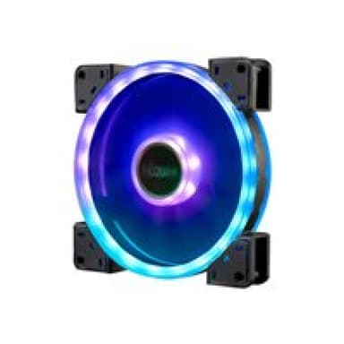 AKASA Vegas TL PC-Gehäuse-Lüfter Schwarz, RGB (B x H x T) 140 x 140 x 25 mm