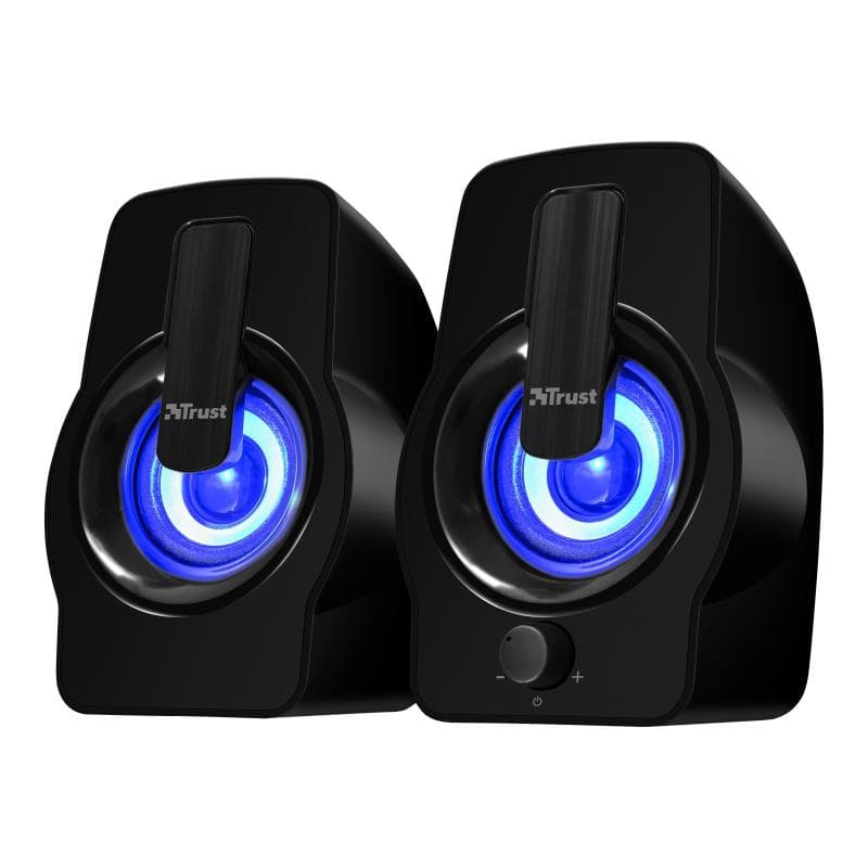 TRUST Gemi RGB 2.0 2.0 PC-Lautsprecher Kabelgebunden 12 W Schwarz