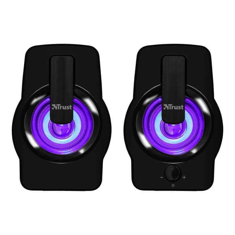 TRUST Gemi RGB 2.0 2.0 PC-Lautsprecher Kabelgebunden 12 W Schwarz