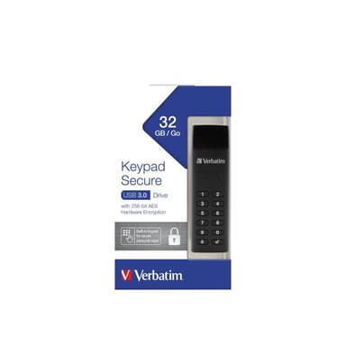 VERBATIM Flash USB 3.0 32GB Verbatim Secure Keypad