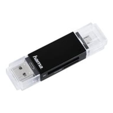 HAMA USB-2.0-OTG-Kartenleser Basic, SD/microSD,