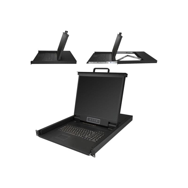 STARTECH.COM 8 PORT RACKMOUNT KVM CONSOLE