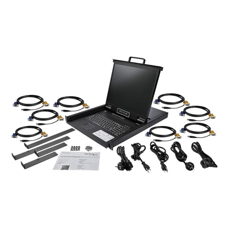 STARTECH.COM 8 PORT RACKMOUNT KVM CONSOLE