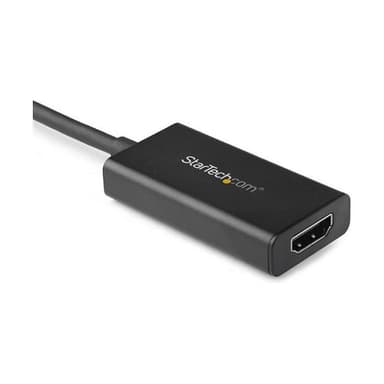 STARTECH.COM DisplayPort auf HDMI Adapter mit HDR - 4K 60Hz - Schwarz - DP auf HDMI Konverter - DP2H