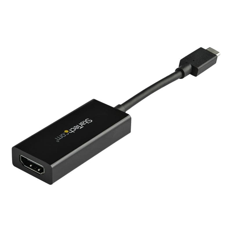 STARTECH.COM USB-C-auf-HDMI-Adapter mit HDR - 4K 60 Hz - Schwarz - CDP2HD4K60H