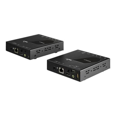 STARTECH.COM 4K HDMI Extender - KVM - 4K 30Hz - Video über CAT6 IP Ethernet mit USB SV5