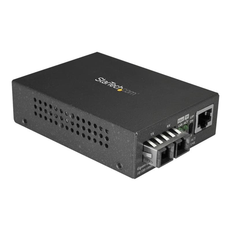 STARTECH.COM LWL Medienkonverter - 1000Base-SX - Multi Mode - 550m - SC Glasfaser auf Ethernet Konve