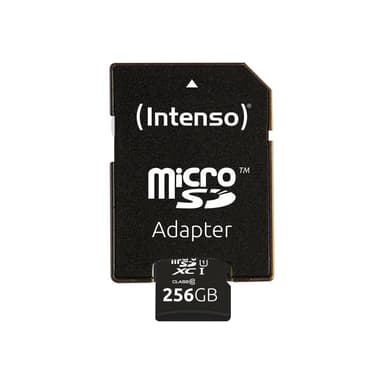 INTENSO microSD 256GB UHS-I Prem CL10