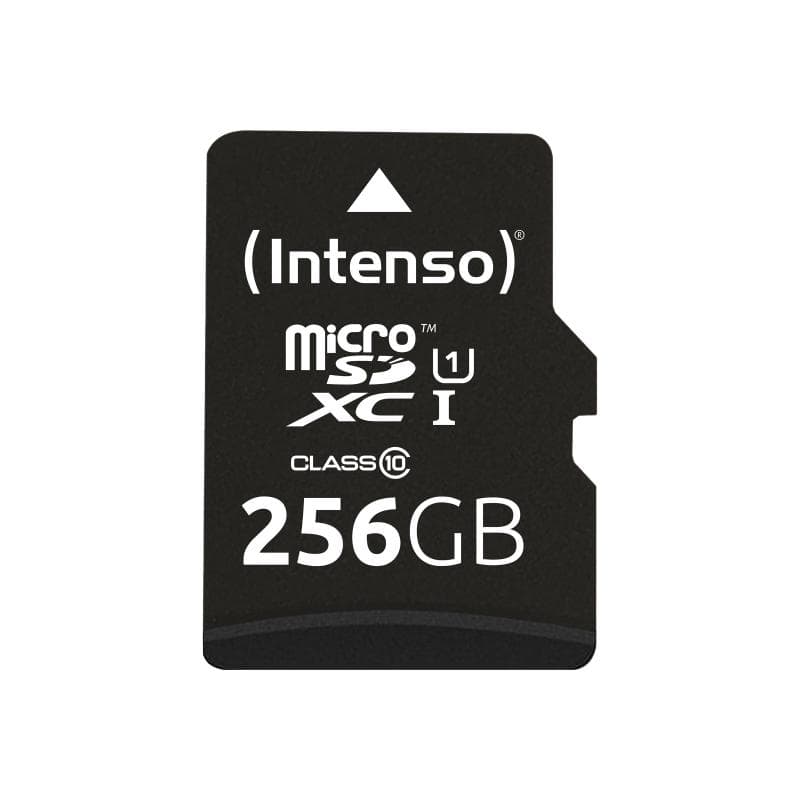 INTENSO microSD 256GB UHS-I Prem CL10