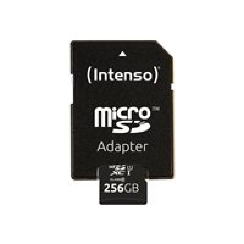 INTENSO microSD 256GB UHS-I Prem CL10