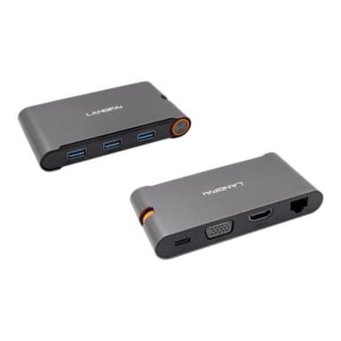 EXSYS USB 3.1 Gen1 Metall HUB mit 17,80cm (7″)