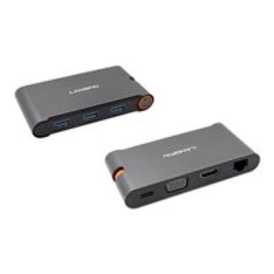 EXSYS USB 3.1 Gen1 Metall HUB mit 17,80cm (7″)
